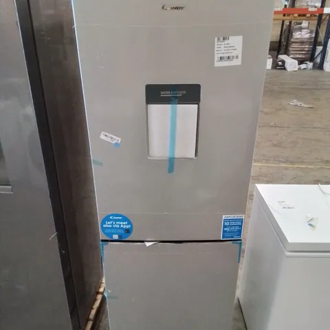 CANDY FREESTANDING 55CM WIDE FRIDGE FREEZER IN SILVER -COLLECTION ONLY-