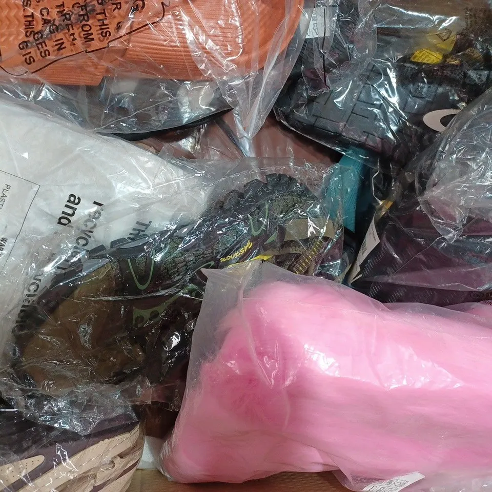 BOX OF APPROXIMATELY 20 ASSORTED PAIRS OF SHOES & FOOTWEAR ITEMS TO INCLUDE WALLIS, XINYU, HOBOS, ETC