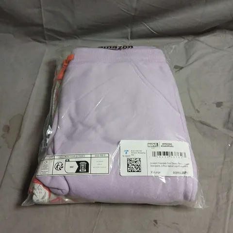 AMAZON ESSENTIALS GIRLS' DISNEY FLEECE JOGGER SWEATPANTS 2-PACK – MARVEL SPIDER-MAN, XX-LARGE