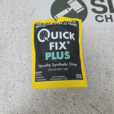 QUICK FIX PLUS NOVELTY SYNTHETIC URINE – 3 FL OZ (88.7 ML)