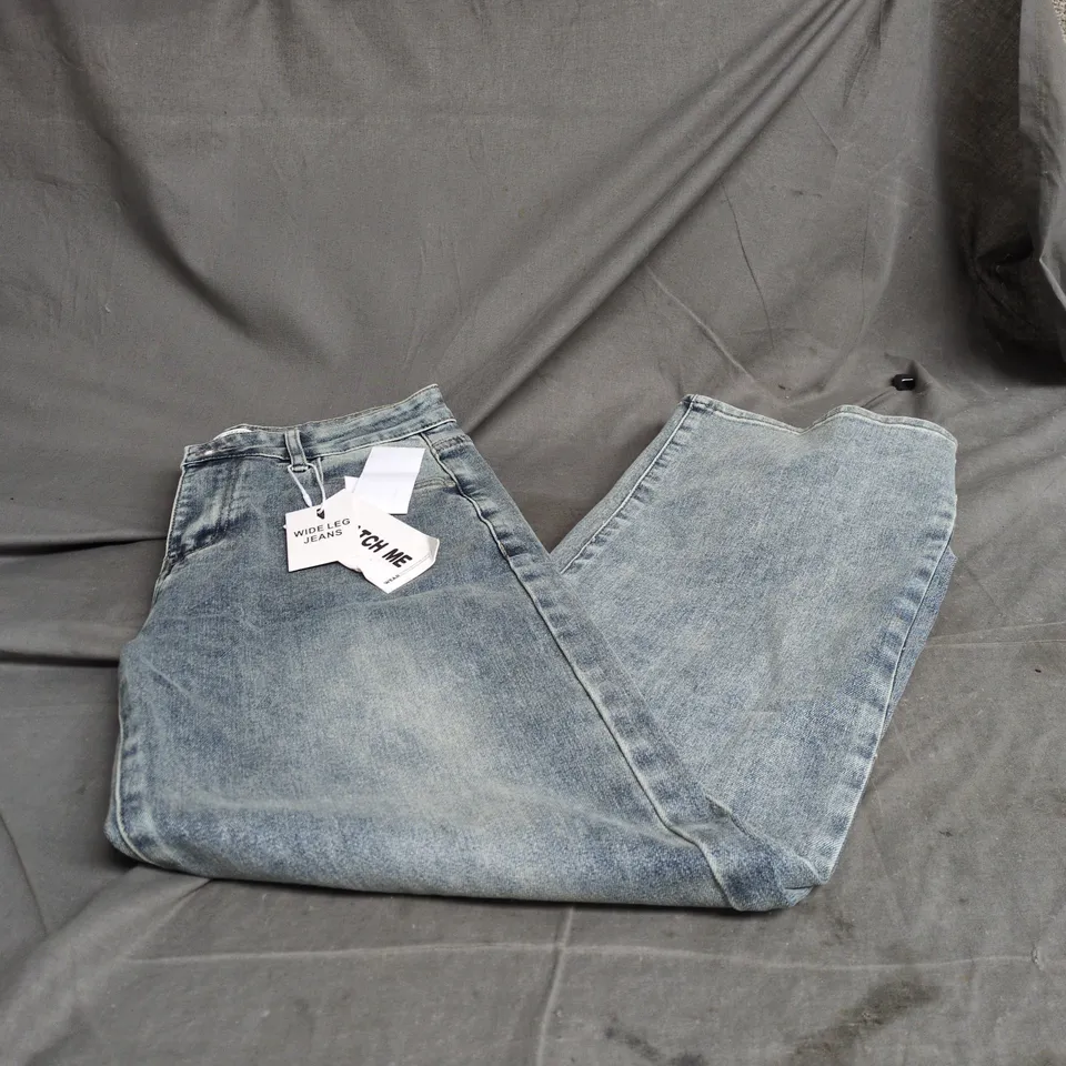 KATCH ME WIDE LEG LEANS MEDIUM WITH TAGS