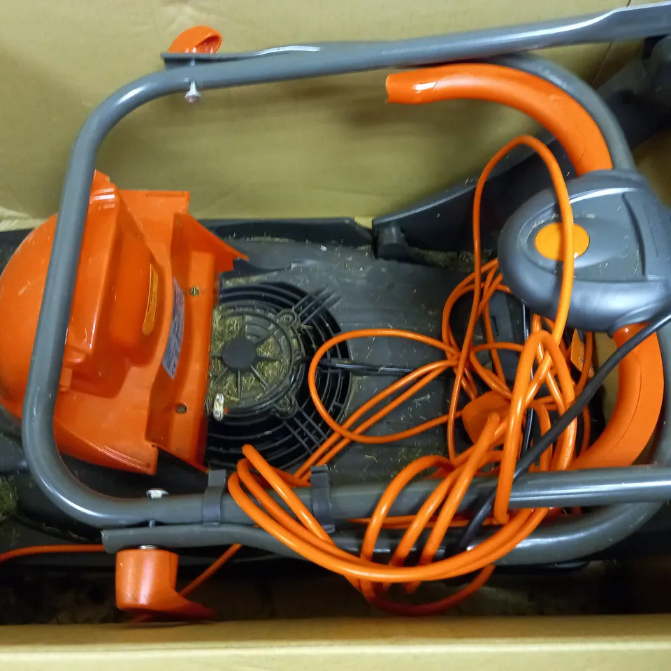 FLYMO GLIDER COMPACT 330AX ELECTRIC HOVER COLLECT LAWNMOWER