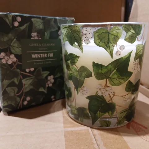 TWENTY FOUR GISELA GRAHAM LONDON WINTER FIR SCENTED CANDLE – BOXED