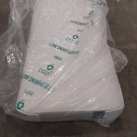 QUALITY BAGGED HAMILTON 3' SINGLE POCKET SPRUNG MATTRESS