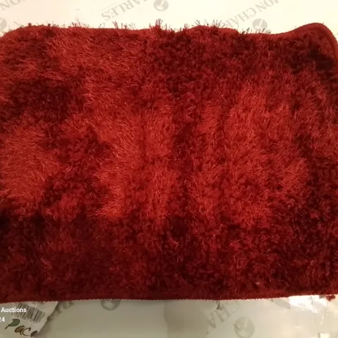 BRAND NEW PACO HOME 40X55CM RED BATH MAT