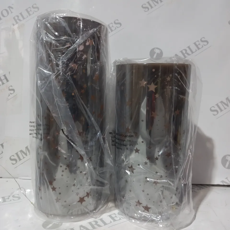 BOXED BUNDLE BERRY BY AMANDA HOLDEN SET OF 2 STAR LAMPS 