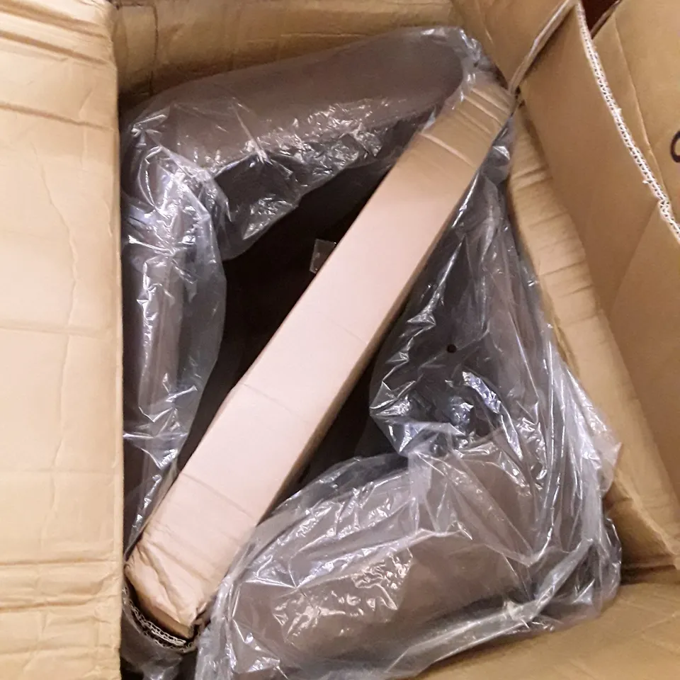 BOXED SET OF 2 DARK BROWN DINING CHAIRS