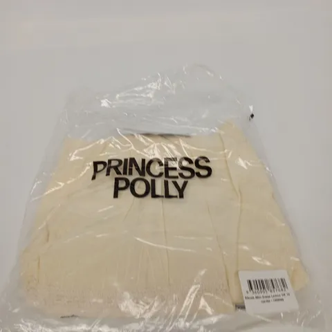 PRINCESS POLLY ALANAH MINI DRESS LEMON β UK 10