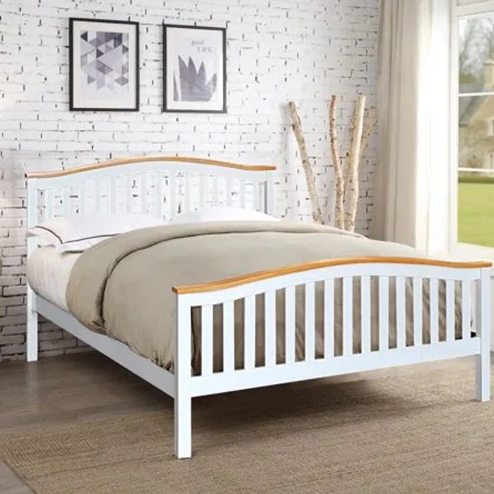 BOXED BED FRAME (2 BOXES)