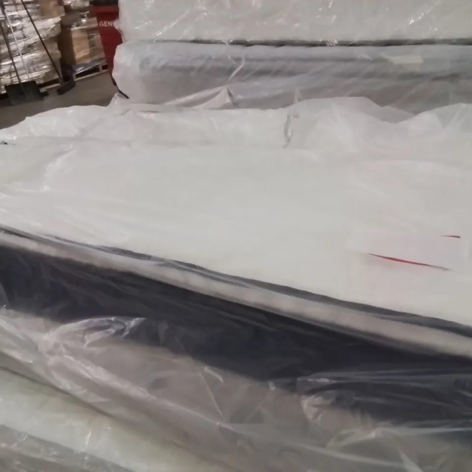QUALITY BAGGED TIGHT TOP POCKET SPRING MATTRESS 25CM/10IN HEIGHT - 90CM SINGLE