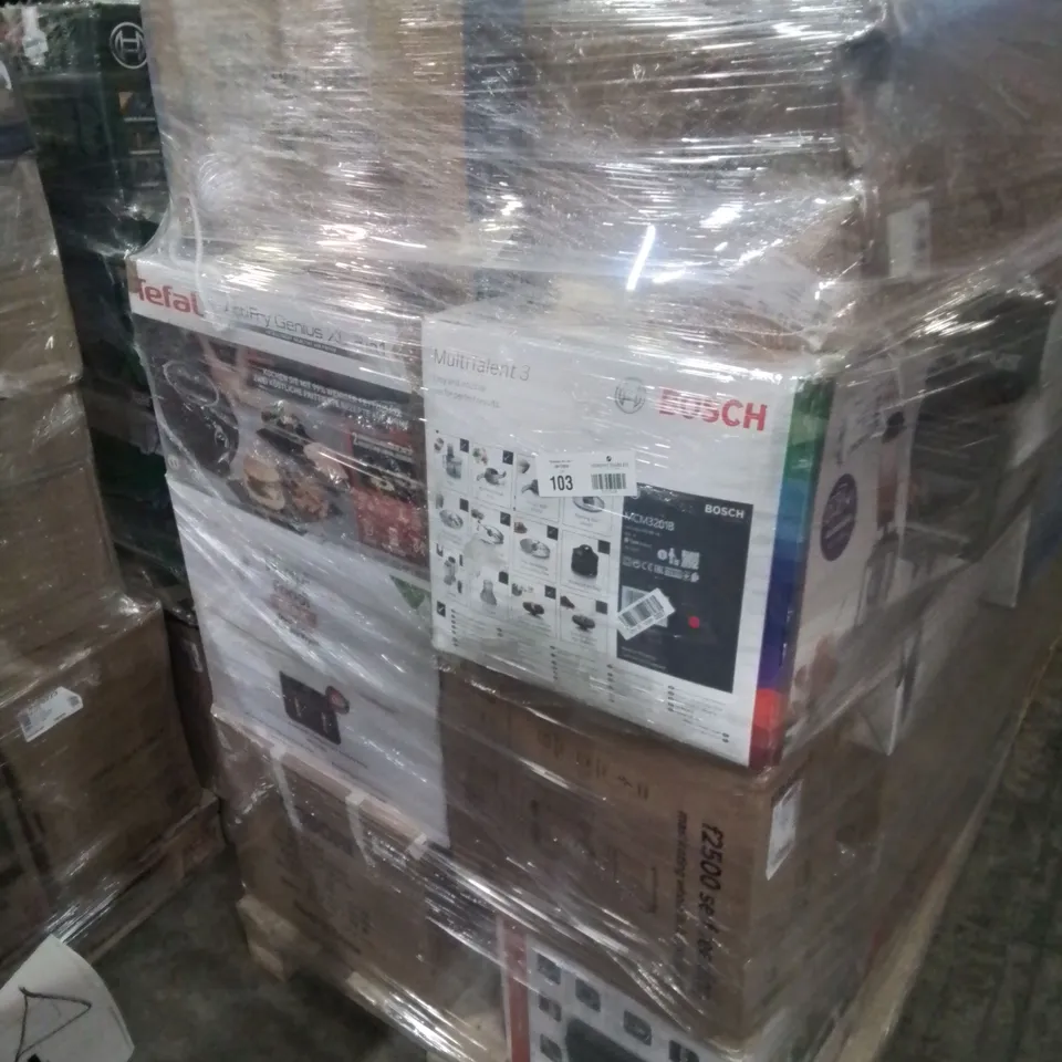 PALLET CONTAINING APPROXIMATELY 25  RAW ELECTRICAL ITEMS TO INCLUDE:
