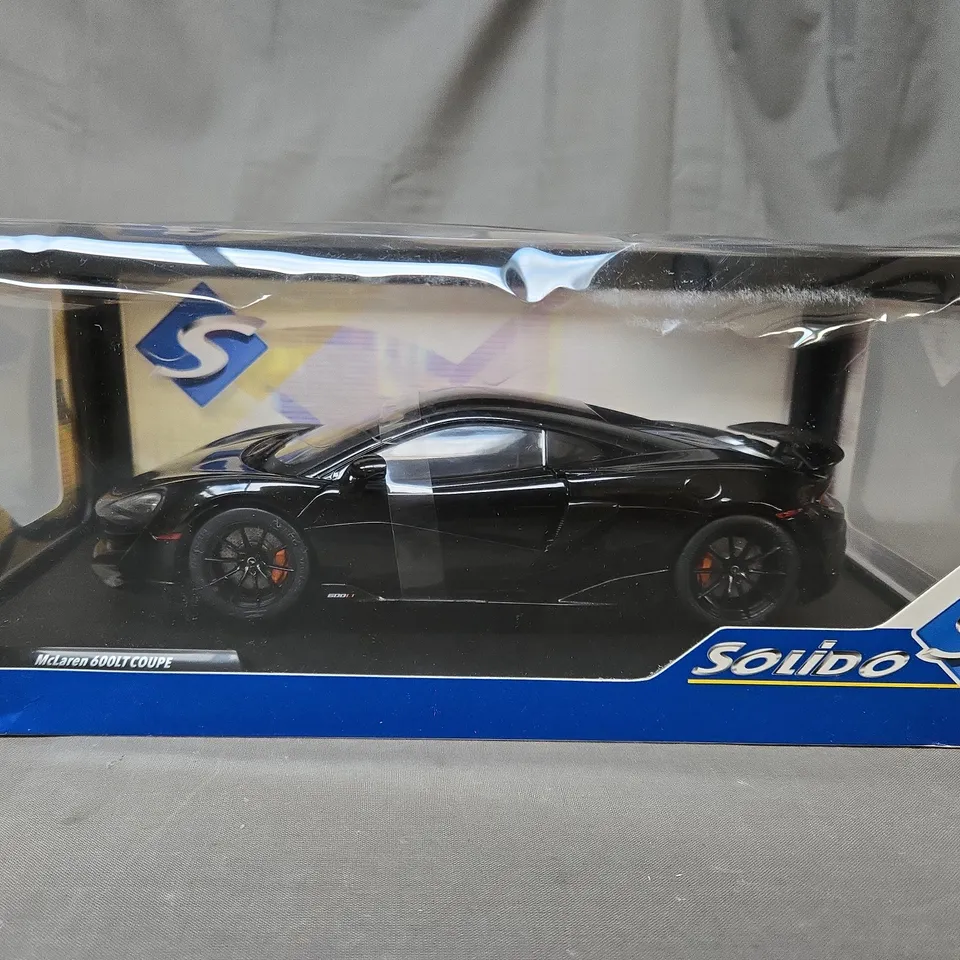 SOLIDO 1:18 SCALE MCLAREN 600LT COUPE MODEL