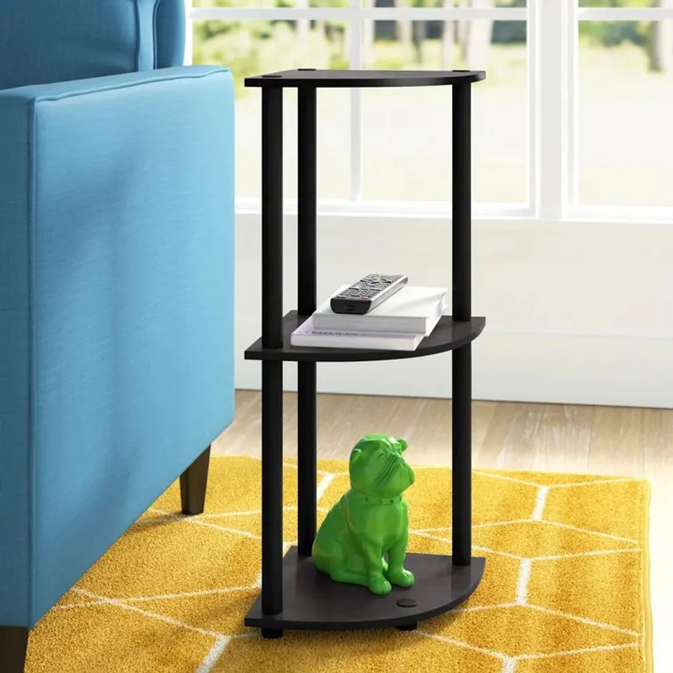 TURN-N-TUBE 3 TIER PLASTIC SHELF