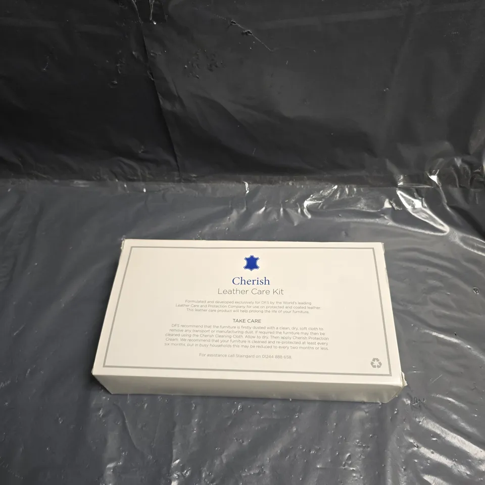 CHERISH LEATHER CARE KIT BY DFS – BOXED