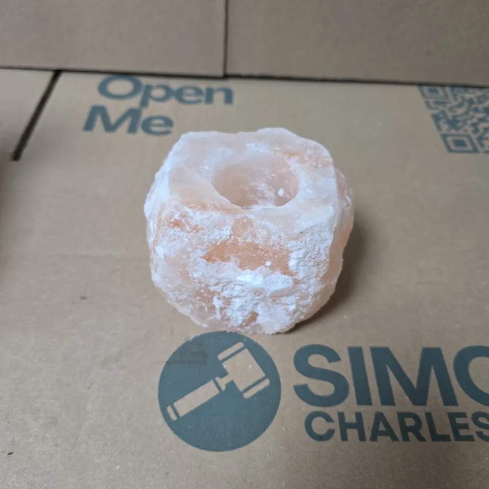 SERENITY HIMALAYAN SALT TEALIGHT HOLDERS – SET OF 2