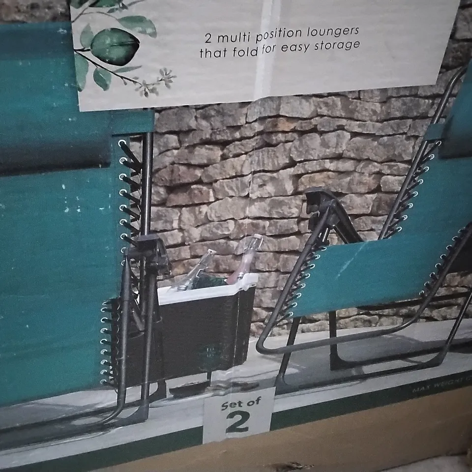 BOXED HELSINKI LOUNGER TEAL TWIN PACK