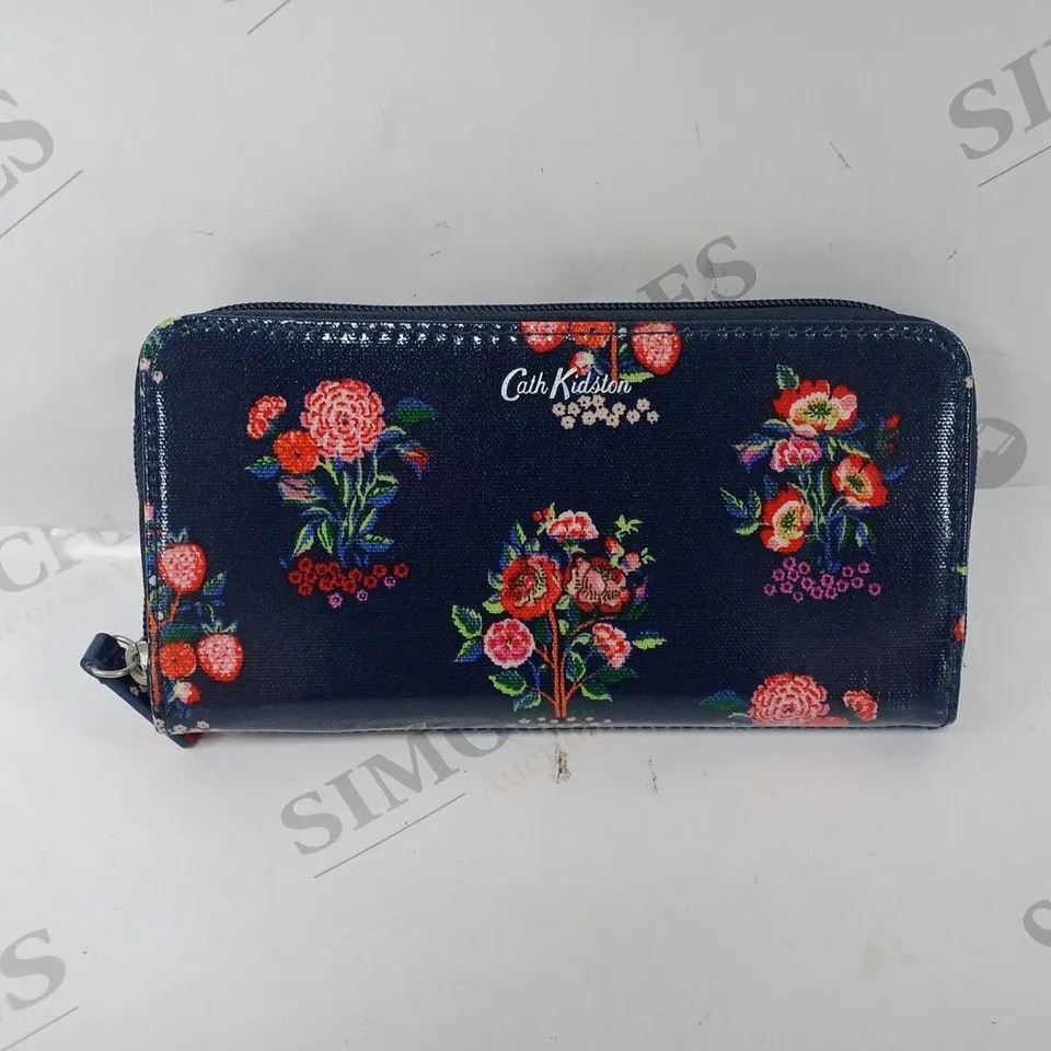 CATH KIDSTON KINGDOM POSEY CONTINENTAL WALLET NAVY 
