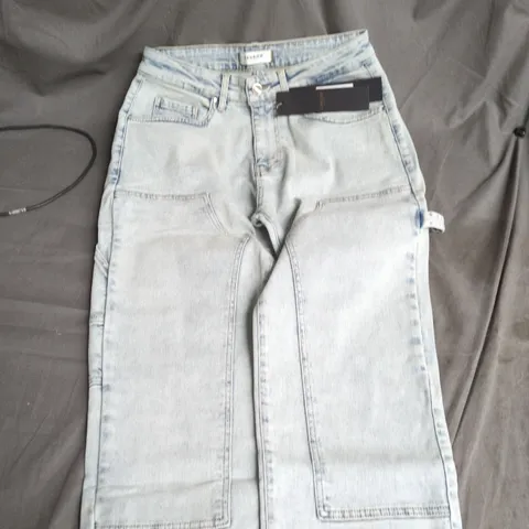 LEGEND LONDON CARPENTER DENIM JEANS – LIGHT WASH, UK SIZE 30