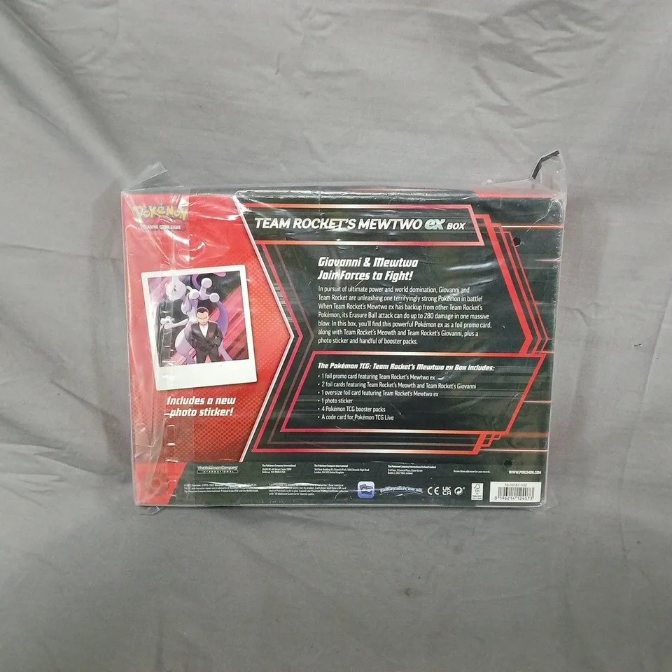POKÉMON TEAM ROCKET'S MEWTWO EX BOX 