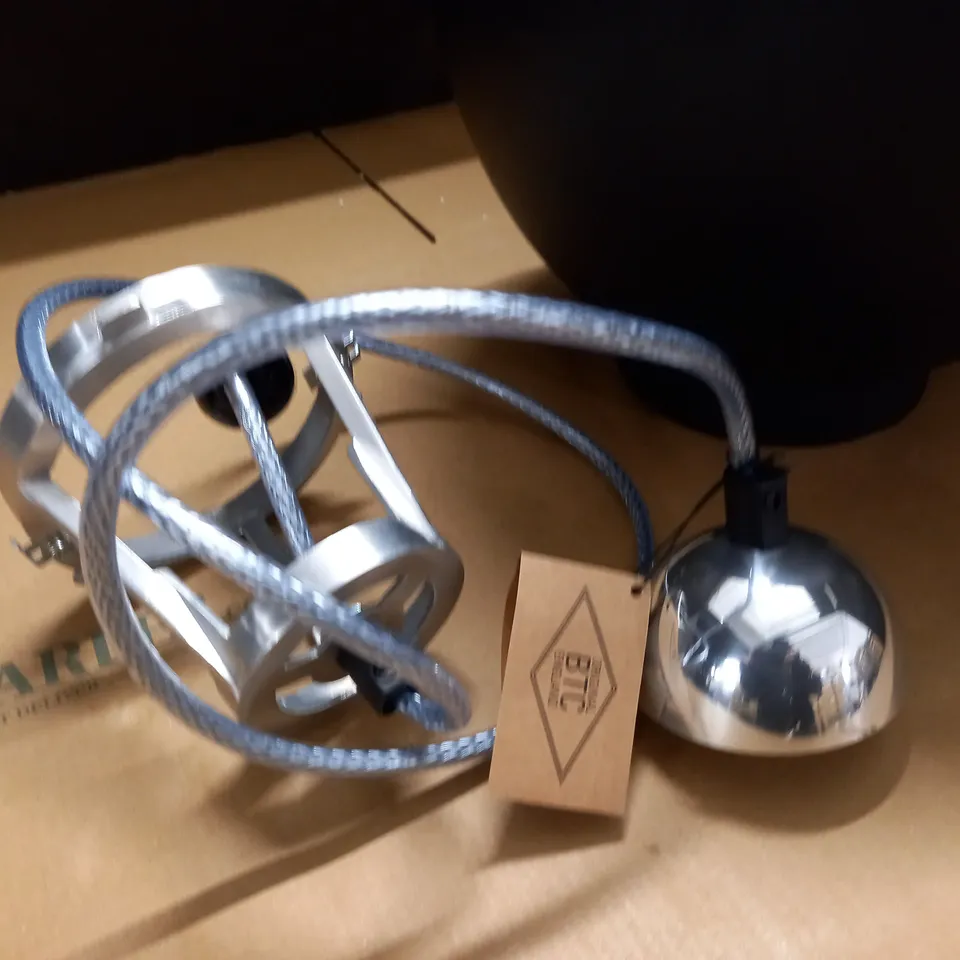 BTC TITAN SIZE 1 PENDANT IN BLACK