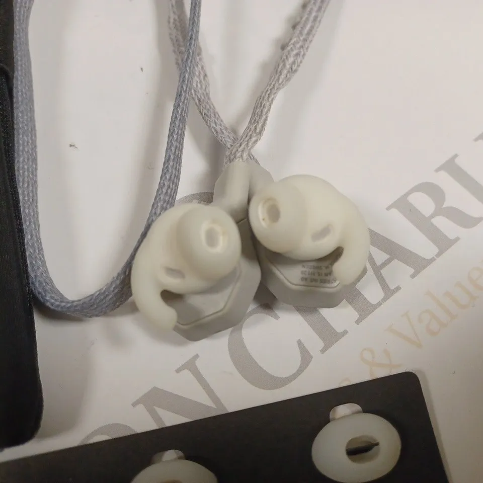 BOXED ADIDAS FWD-01 BLUETOOTH SPORT HEADPHONES - WHITE/GREY