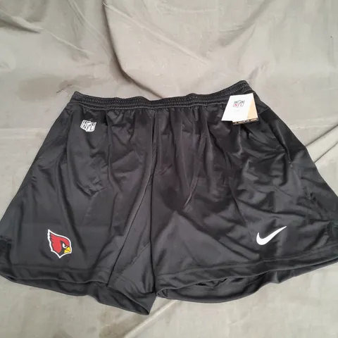 NIKE NFL DRI-FIT SHORTS IN BLACK SIZE XL
