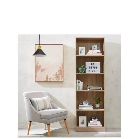 BOXED METRO TALL WIDE BOOKCASE - COLLECTION ONLY