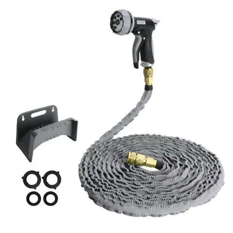 GRUMPY GARDENER REINFORCED EXPANDABLE HOSE WITH ACCESSORIES