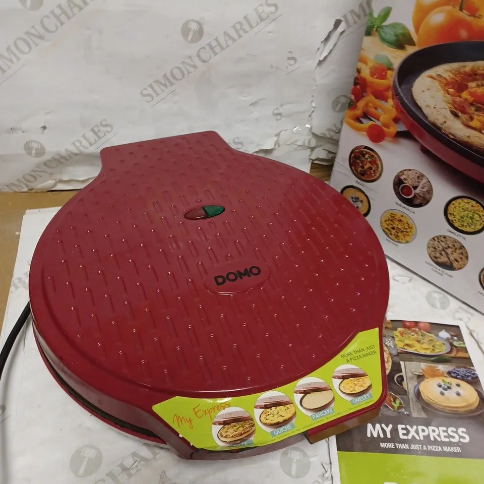 DOMO DO9177PZ MY EXPRESS PIZZA MAKER