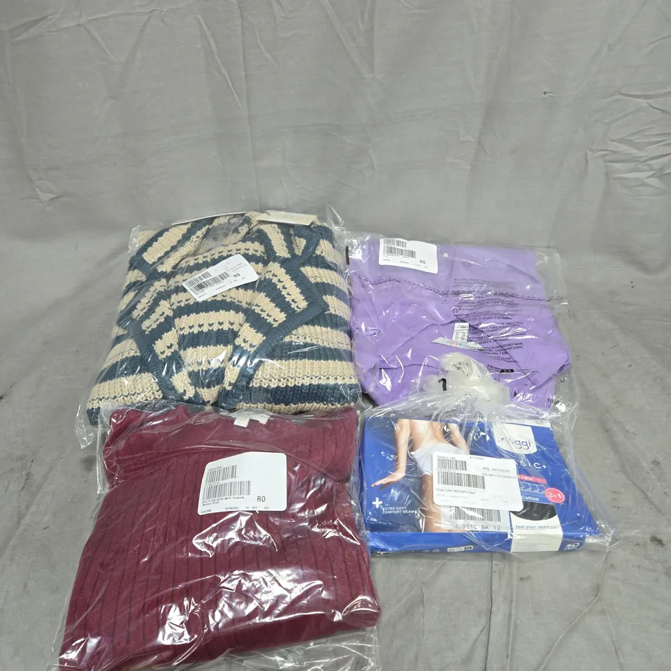 BOX OF APPROXIMATELY 15 X ASSORTED CLOTHING ITEMS TO INCLUDE MASAI, SLOGGI, D & CO ETC
