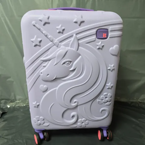 IT KID'S UNICORN SUITCASE IN PURPLE/PINK