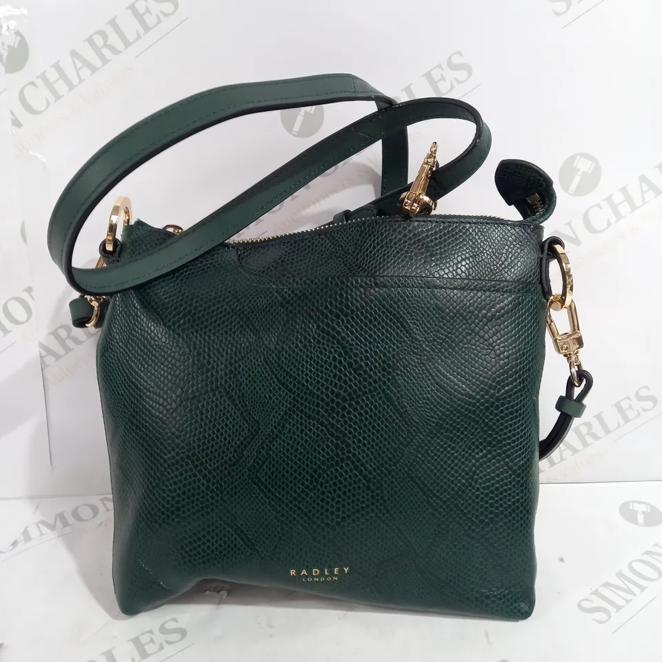 RADLEY LONDON 2.0 SMALL ZIP BAG - DARK CHERRY