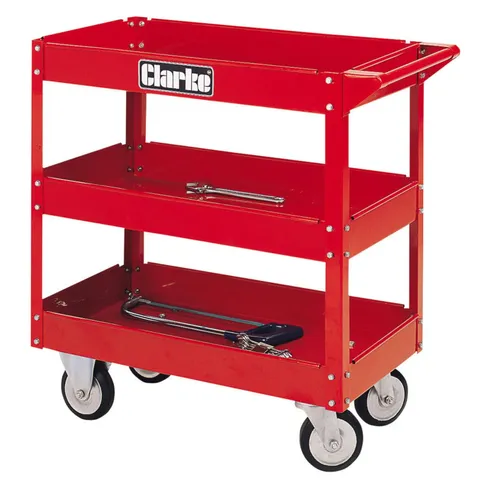 CLARKE CTT5 - 3 TIER SERVICE TROLLEY