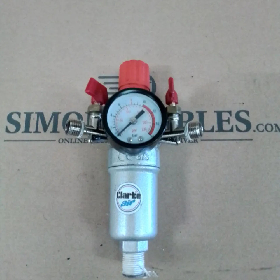 CLARKE 1/4" FILTER REGULATOR 