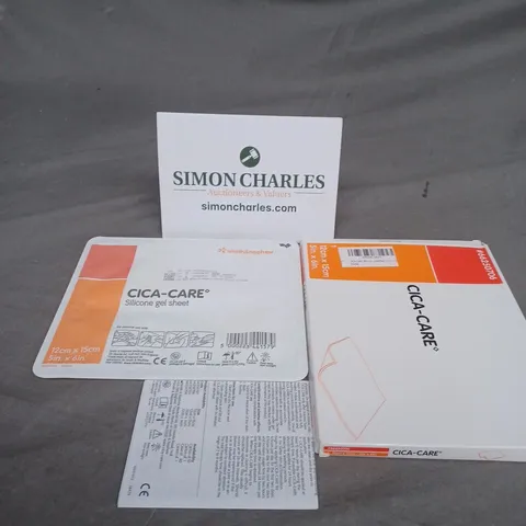 BOXED SET OF 2 SMITH & NEWPHEW CICA-CARE SILICONE GEL SHEET 12 X 15CM
