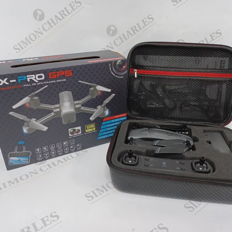 BOXED GX-PRO ULTRA HD PRO FOLDING DRONE 