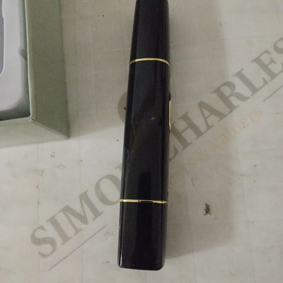 SIMPLY BEAUTY 2-IN-1 SUPER SMOOTH FACE & BROWS HAIR REMOVER - BLACK/GOLD