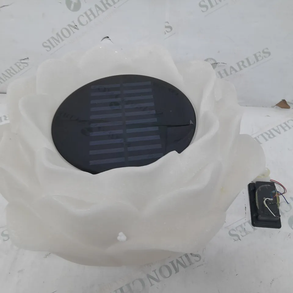 BOXED MY GARDEN STORIES LARGE LED LOTUS LIGHT