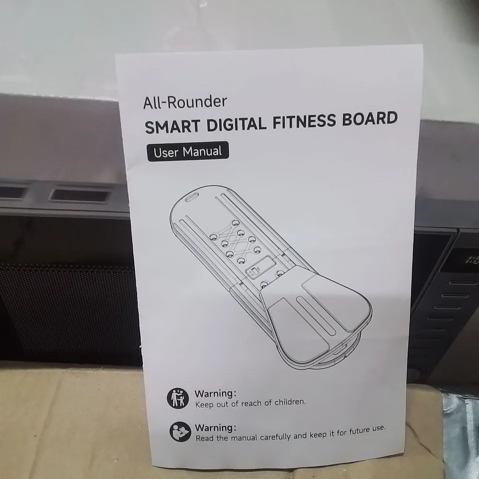 PALLET CONTAINING VARIOUS ASSORTED BOXED HOUSEHOLD ITEMS TO INCLUDE: DIGITAL EXERCISE BOARS, HOME GYM MACHINES AND LOTS MORE UNMARKED BOXED ITEMS 
