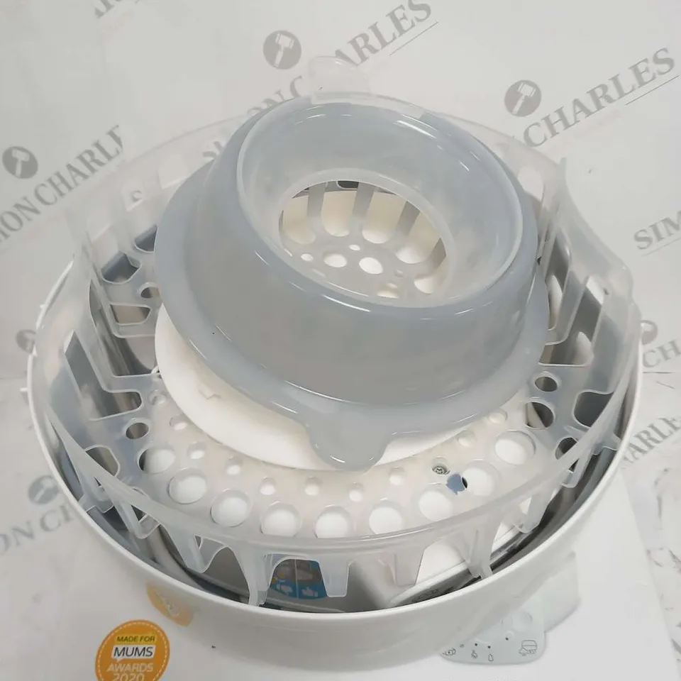 BOXED MAM ELECTRIC STERILISER AND EXPRESS BOTTLE WARMER