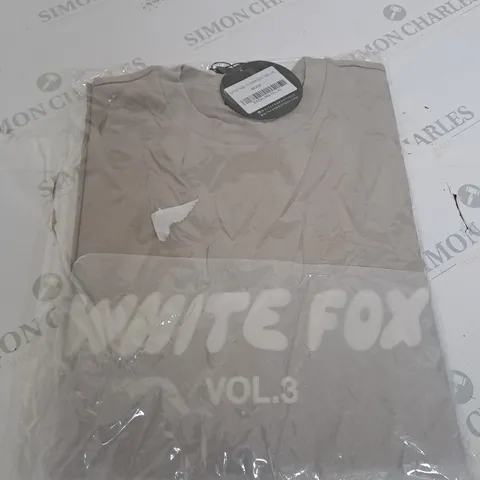 OFFSTAGE WHITE FOX OVERSIZED TEE SIZE XL