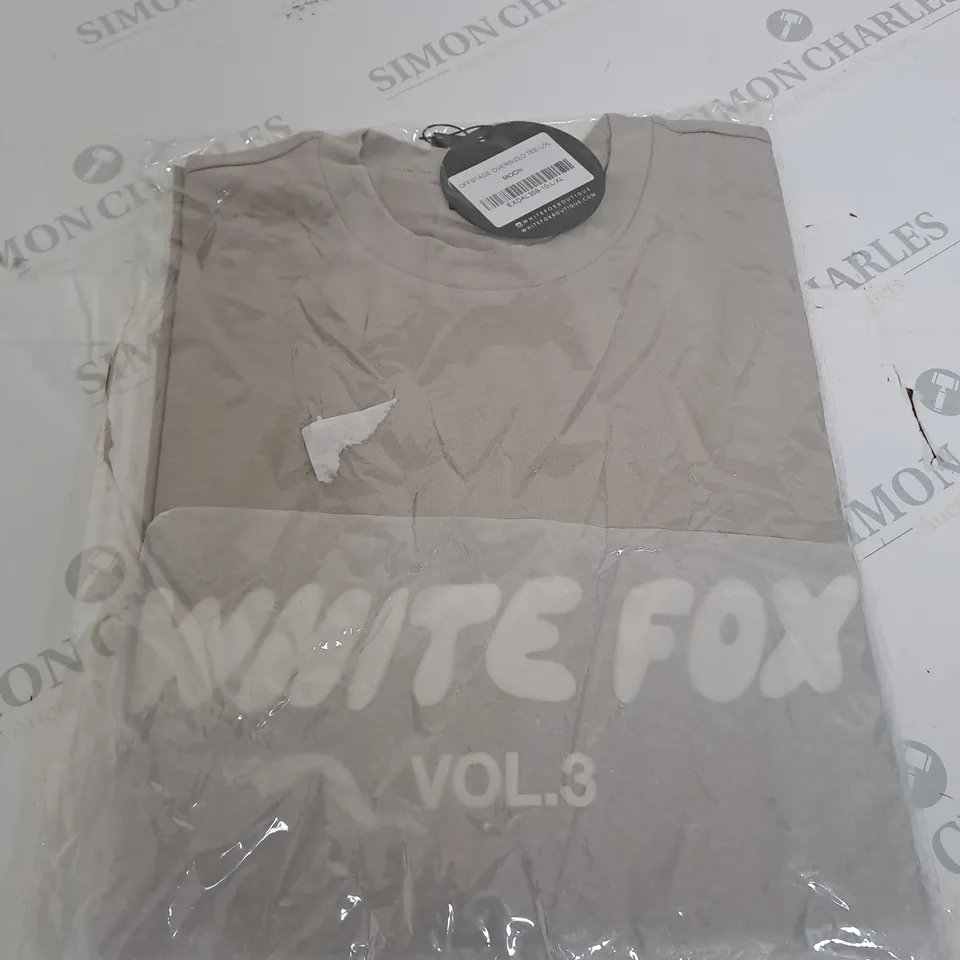 OFFSTAGE WHITE FOX OVERSIZED TEE SIZE XL