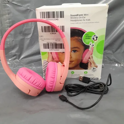 BELKIN SOUNDFORM KIDS MINI WIRELESS HEADPHONES