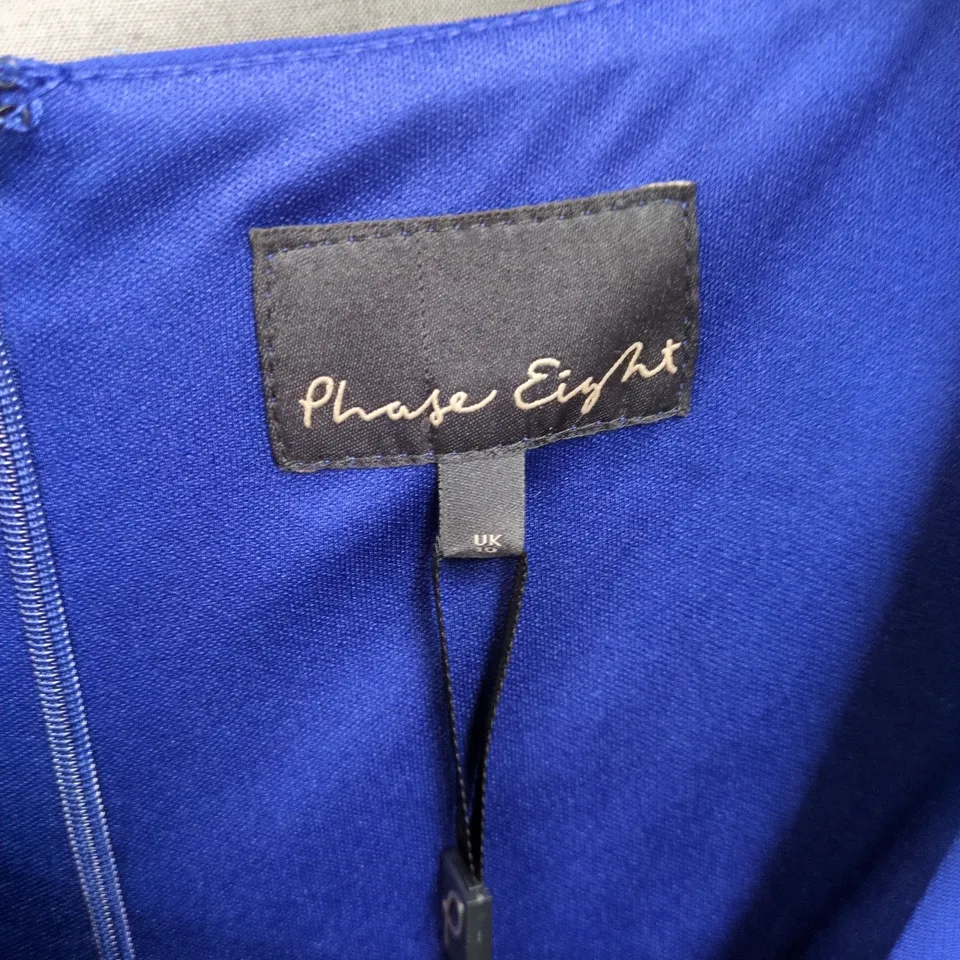 PHASE EIGHT ZELDA JUMPSUIT IN VIOLET - UK 10