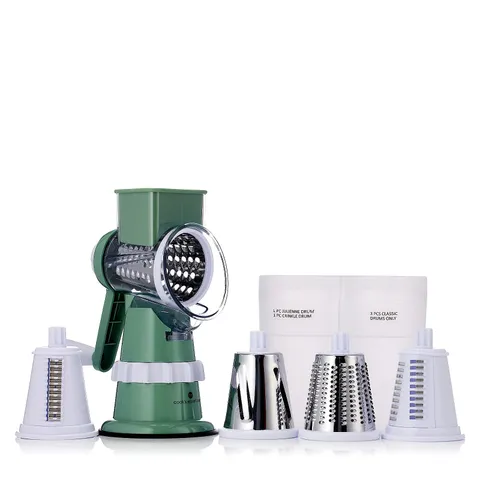 COOK'S ESSENTIALS ULTIMATE SPEED GRATER WITH ACCESSORIES