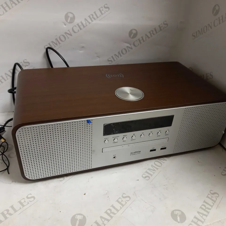 AUDIBLE FIDELITY COMPACT WI-FI STEREO SYSTEM 