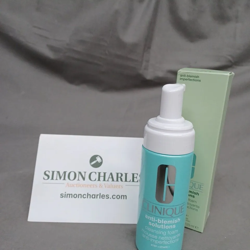 BOXED CLINIQUE ANTI-BLEMISH SOLUTIONS CLEANSING FOAM