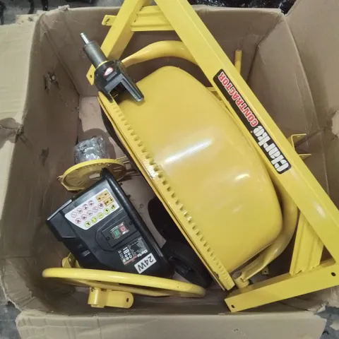 PALLET CONTAINING CLARKE CONTRACTOR MIXER PARTS