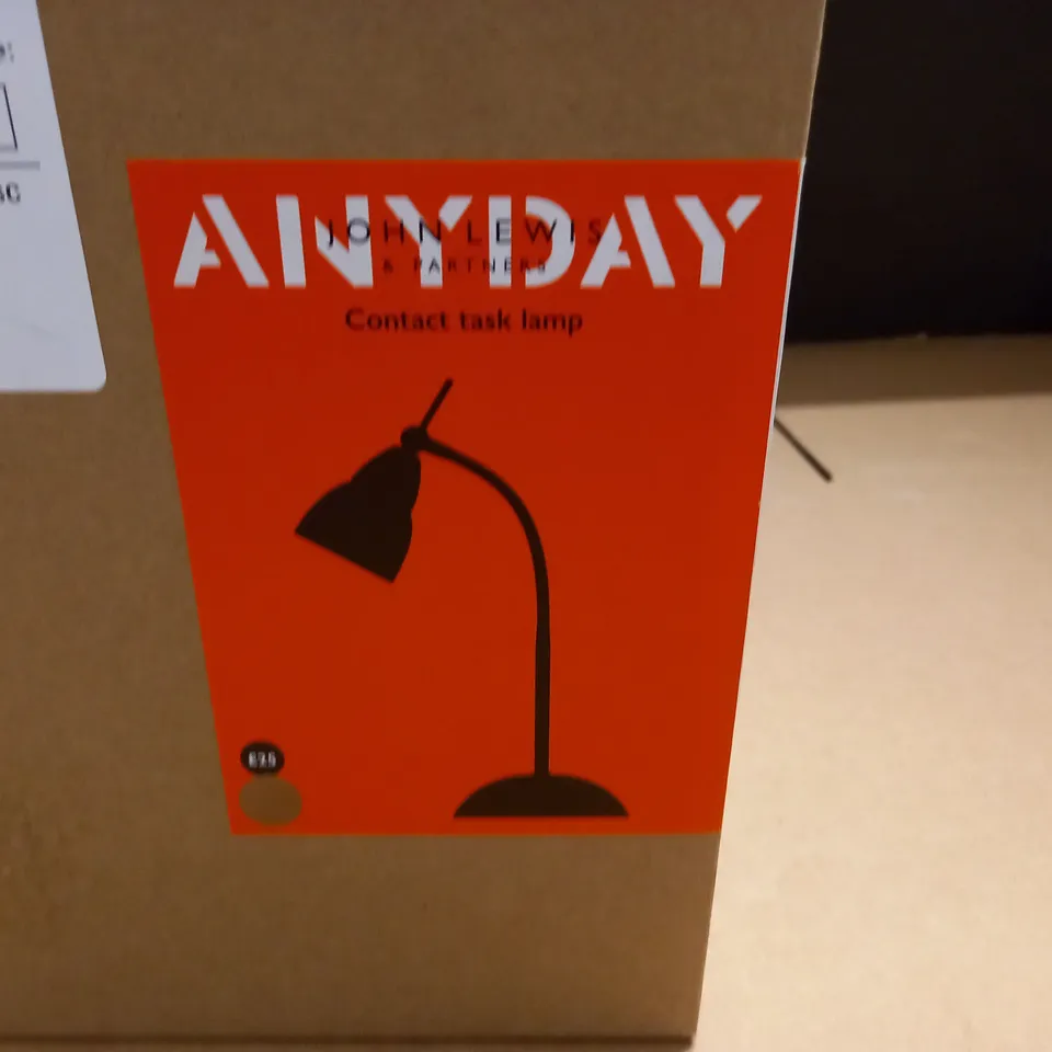BOXED JOHN LEWIS CONTACT TASK LAMP 