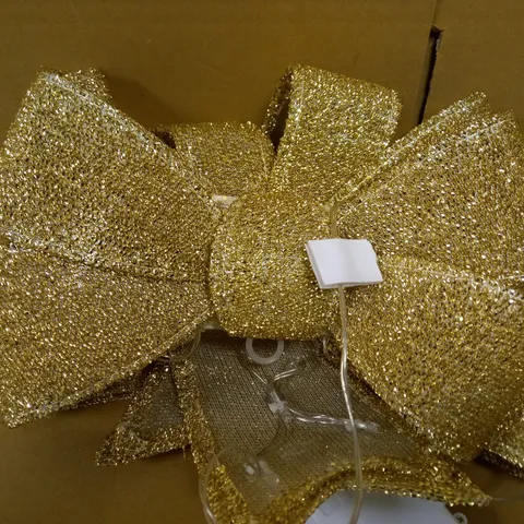 GOLD BATTERY OPERATED DOOR BOW 